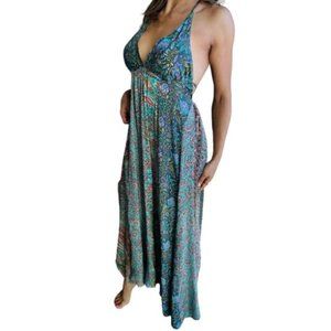 DONATED! NO LONGER AVAILABLE - Bohemian Floral Maxi Dress